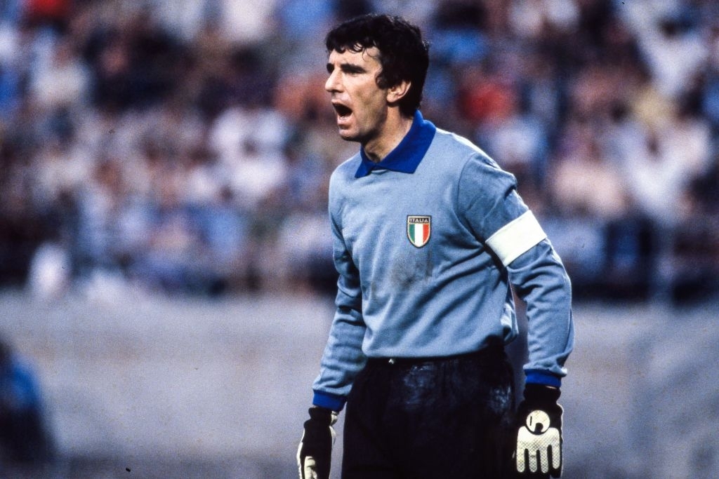 Dino Zoff of Italy during the European Championship 1980 match between Spain and Italy, at Giuseppe Meazza Stadium, Milano, Italy on June 12th 1980 ( Photo by Gerard Bedeau / Onze / Icon Sport )